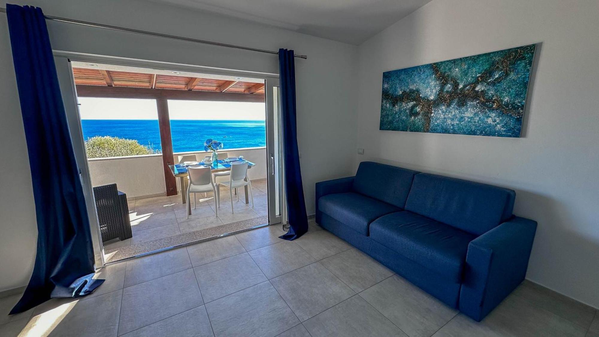 Апартаменты Mama House Con Vista Mare Кала-Гононе Экстерьер фото